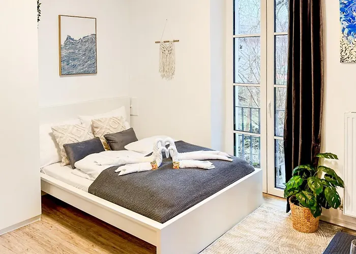 Luna - Balkon - Kueche - Self Checkin - Parkplatz Apartman Passau